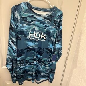 Huk fishing shirt long sleeve XXL